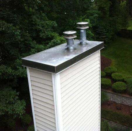 Chimney Chase Cover Installation Long Island