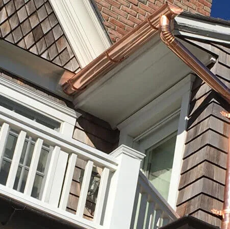 Copper Gutter Repair Long Island